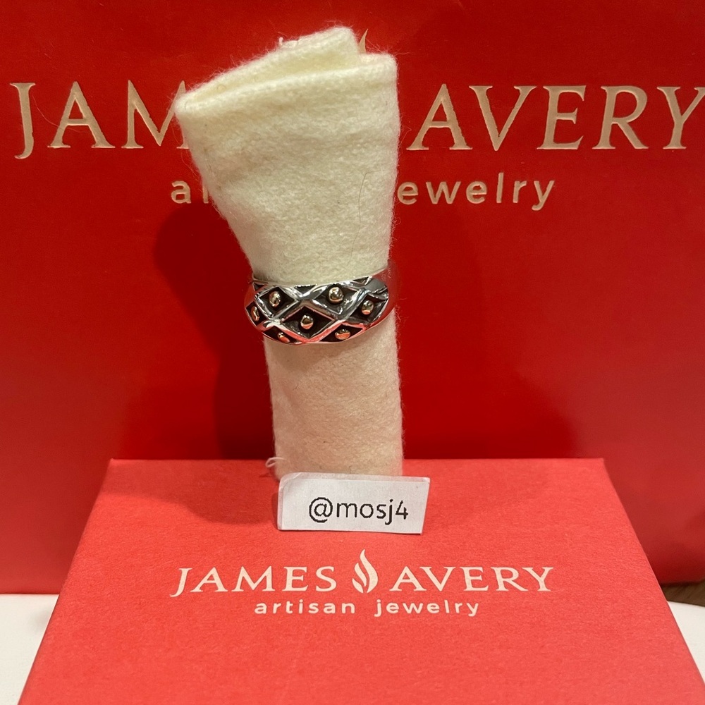 Retired James Avery Spanish Moss Ring